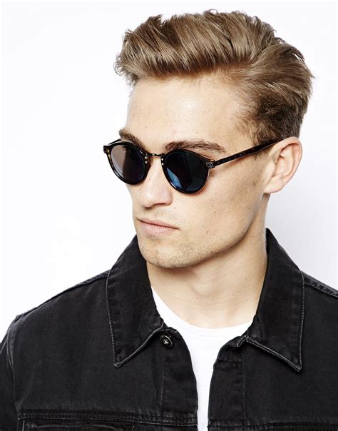 vintage round sunglasses for men